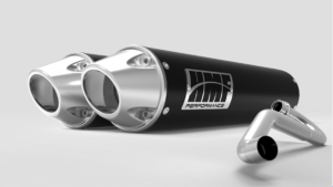 Ligne échappement Performance<br>SORTIE CONIQUE<br>RZR 1000 TURBO R